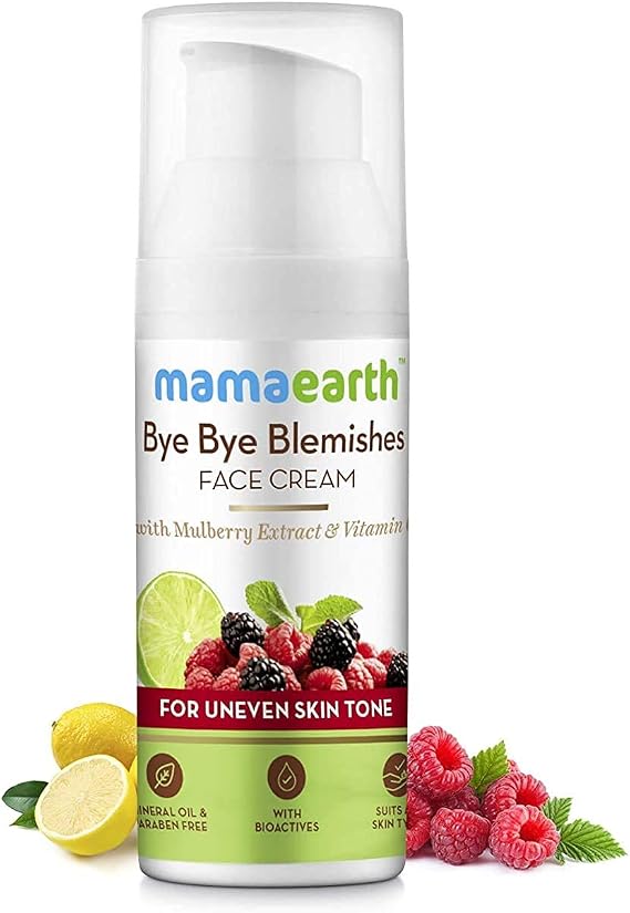 Mamaearth Face Cream with Mulberry Extract & Vitamin C, 30ml