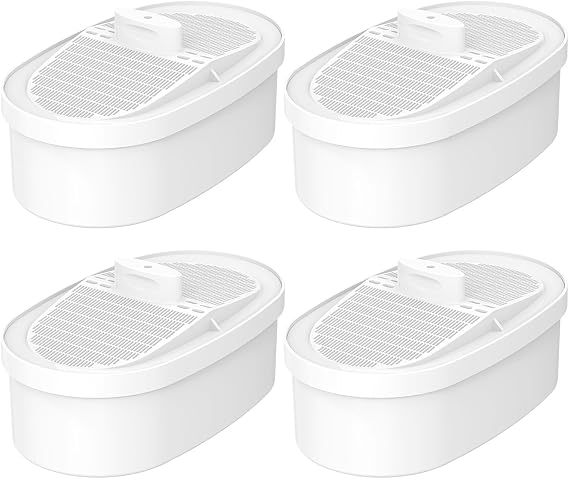 4 Pack Water Filter Replacement for WD-PF-01A Plus, Water Filter Cartridges Compatible with WD-WFD-24/40，WD-PT-04/07/05, Last Up to 3 Months or 200 Gallons, Reducing Impurities