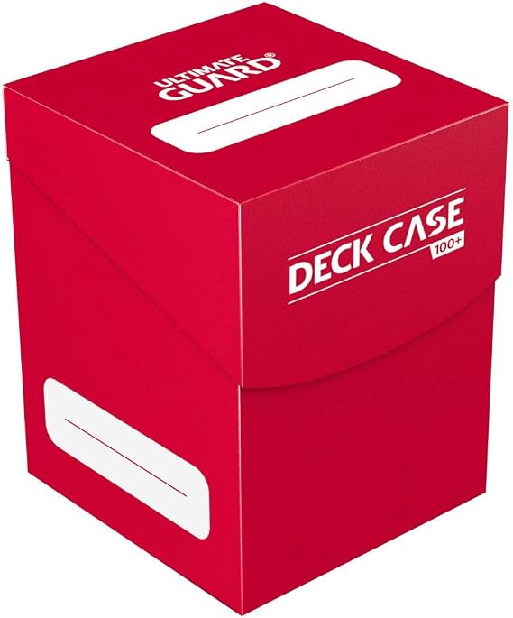 Ultimate Guard 100 Plus Deck Case (Standard, Red)