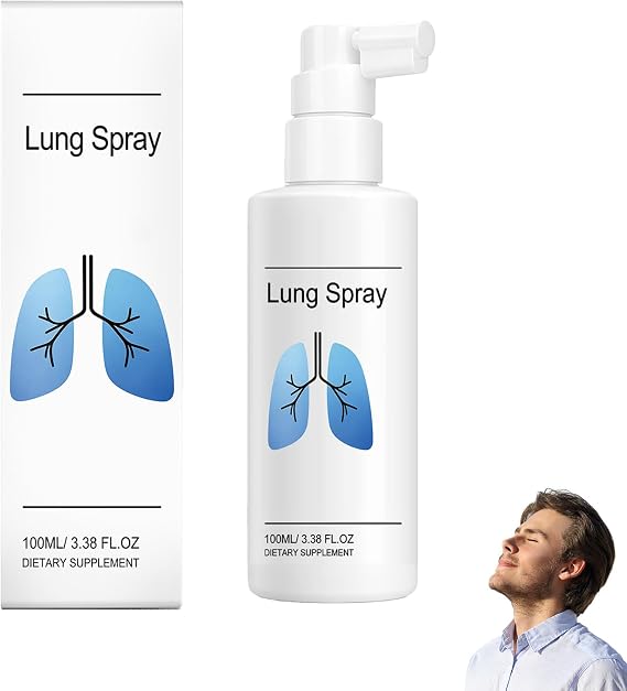 Aurevix Lung Spray, Herbal Spray Cleansing Lung, Herbal Lung Cleanse Mist, Natural Cleanse Breathe Sprays, Powerful Lungs Support & Cleanse, Easy to Carry (1pcs)