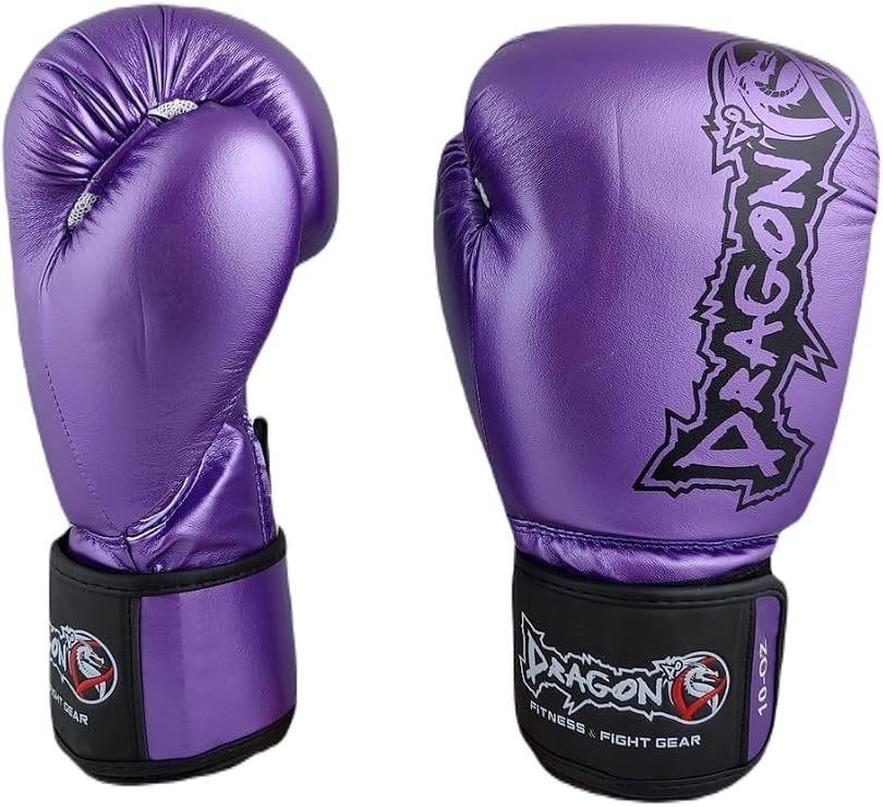 Dragon Do Favela Kick Boks Eldiveni Muay Thai Mor 8 Oz,7427119269143