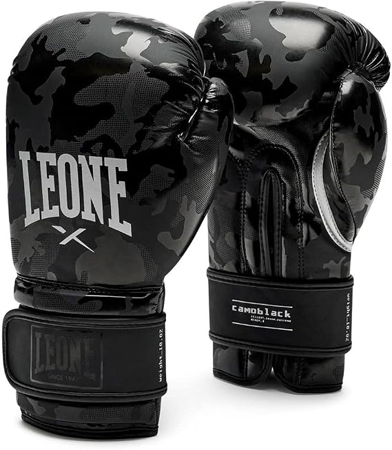 Leone1947 Camoblack Boxing Gloves 14 Oz