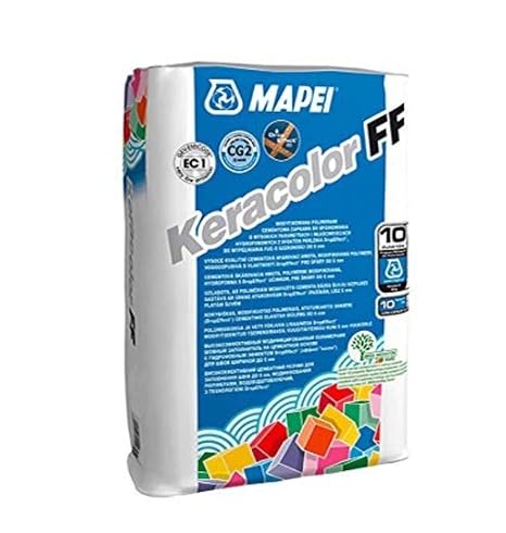 Mapei Keracolor FF 114 Anthracite Pack of 5 kg – High Performance Cement Mortar Grouting Grout Up to 6 mm