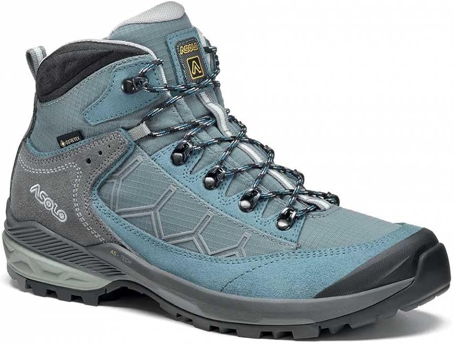 ASOLO Falcon EVO GV ML Mountain Boots, Unisex Adult, Hydro/Black, 37.5, Hydro Black, 4.5 UK