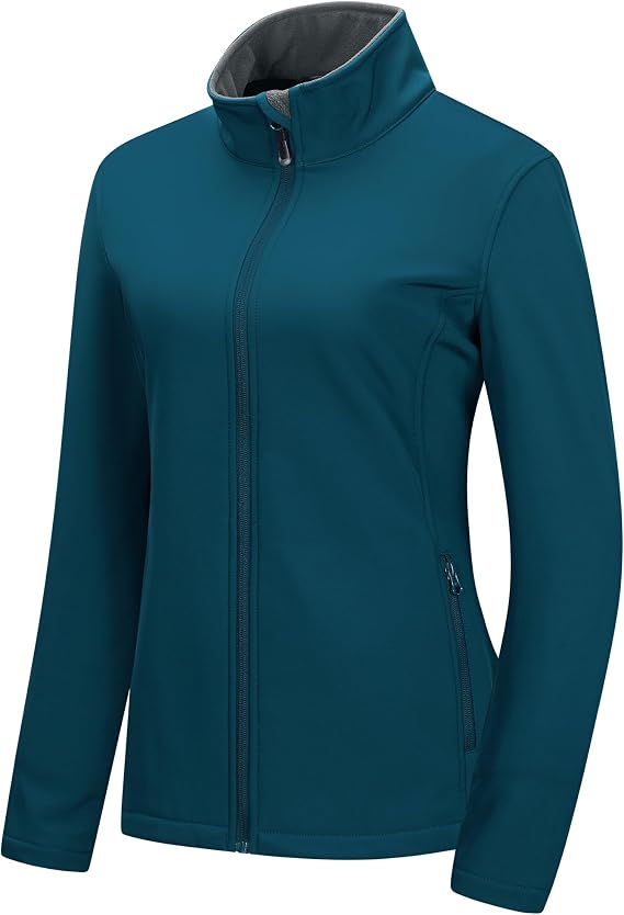 33,000ft Women's Softshell Jacket Waterproof Ladies Fleece Lined Jackets
