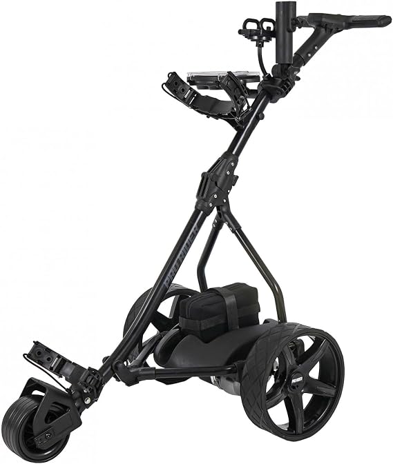 Pro Rider Electric Golf Trolley With 9 Speed Settings, Auto Distance Function, Powerful 200W Motor, Extra Grip Wheels, Easy To Assemble Complete with £130 Worth Of Accessories 18 AND 36 Hole Models