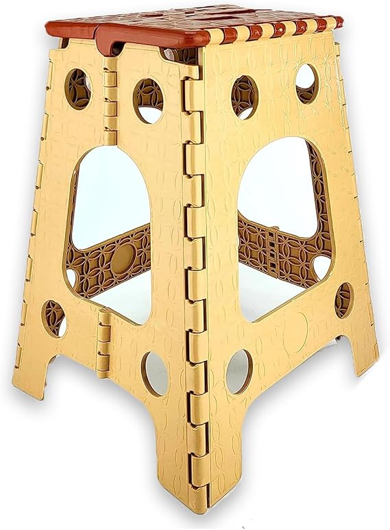Microcase Taşınabilir Katlanır Portatif 3 No Kamp Sandalyesi Tabure 45,5cm x 35cm AL3888
