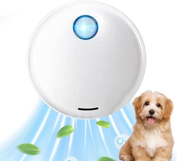 Odor Eliminator - Ionic Air Freshener, Pet Deodorizer Plug | Portable Mini Unit With Ion Diffusion System For Strong Smell Control Cat Litter Toilet Kitchen Closet Shoe Cabinet Bedroom Indoor Setup