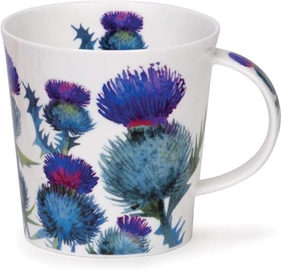 Dunoon Cairngorm Scottish Thistles Fine China Mug Cup 480ml 16.23 fl oz