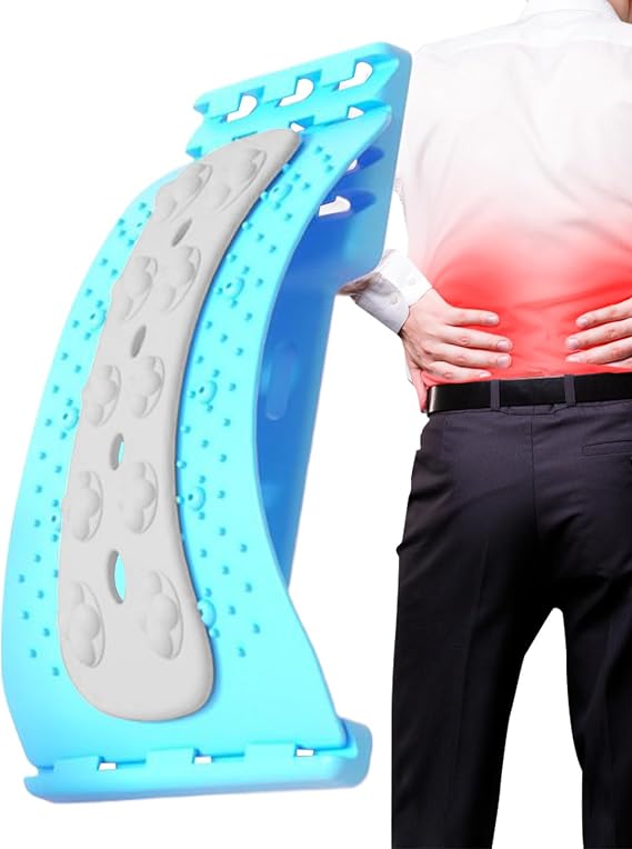 Lumbar Board Adjustable Level Traction Massager