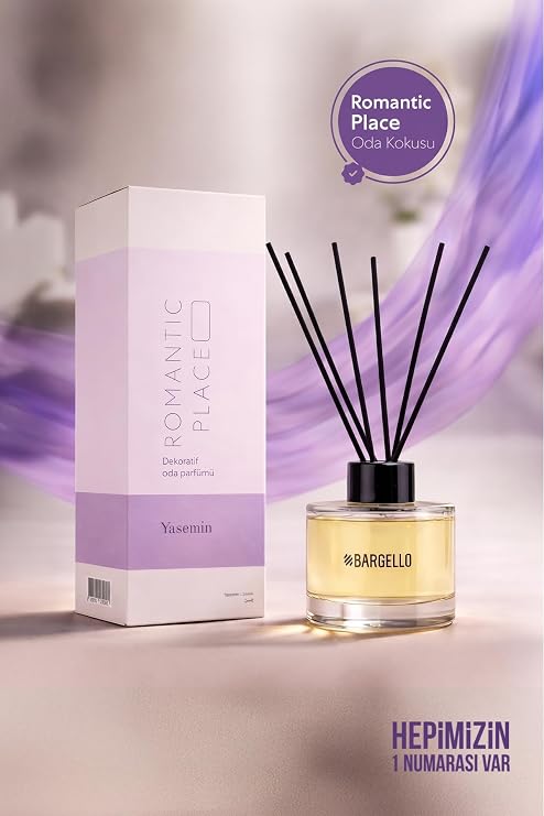 Bargello Bambu Çubuklu Yasemin Romantic Place Oda Kokusu, 120 ml