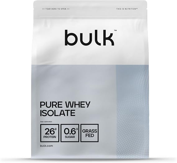 Bulk Pure Whey Isolate, Nature, 500g