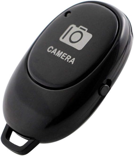 Bluetooth Remote Shutter, Camera Remote Control for Smartphones Wireless Bluetooth Remote Control 1 Remote Control Button Wireless Controller Self Timer Camera Stick Shutter Release Phone Monopod Selfie