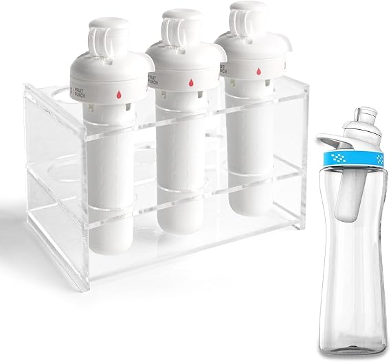 SIP Flavor Stable Cartridge Holder for Cirkul, Acrylic Flavorship Safe Case Organizer Fits Cirkul with 6 Holes, Fip Sip Stand Organizer for Cirkul Cartridges