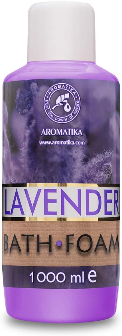 Bath Foam Lavender 1000 ml with Essential Lavender Oil