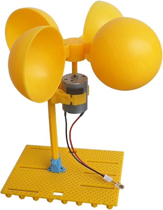Wind Turbine Generator Kit, Wind Turbines, Wind Power Generator for MINI Generator, DC Generator with Brushless Motor with Holder Blades