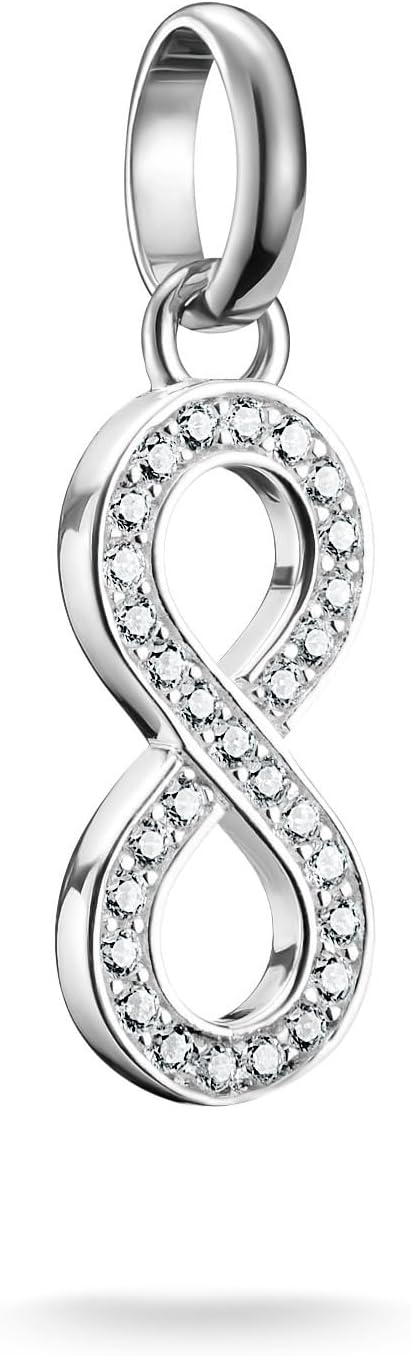 Thomas Sabo Charm Club Connect Charms– 925 Silber Charm Anhänger Glück & Liebe Motive