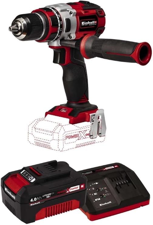 Einhell Te-Cd 18Li Bl Şarjlı Vidalama Matkap Kömürsüz+4.0Ah Akü Şarj Aleti