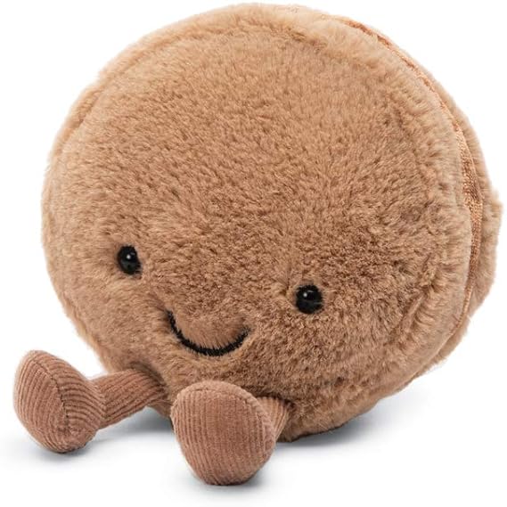 Jellycat Amuseable Macaron Chocolate