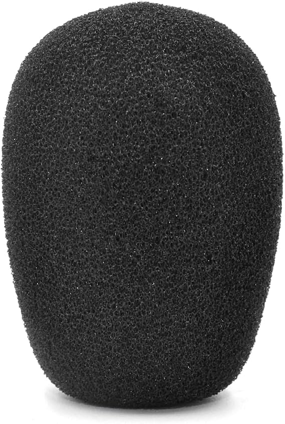 Comfortable Microphone Cover Filter Foam Cover for BlackShark V2 Headset Microphone Pull Resistant Cover Sponge Protector Wind Relief