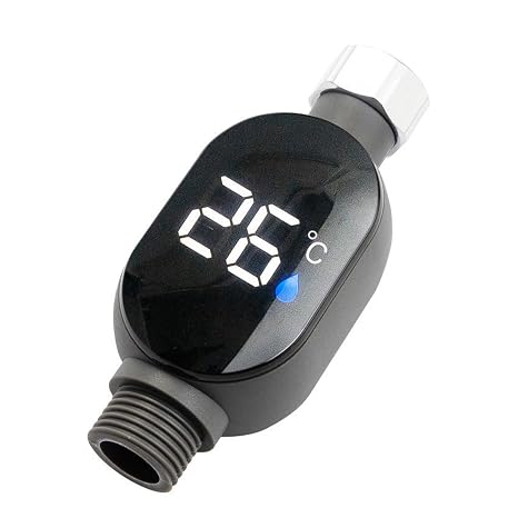 Shower Temperature Meter Waterproof Smart Monitor Bath Thermostat