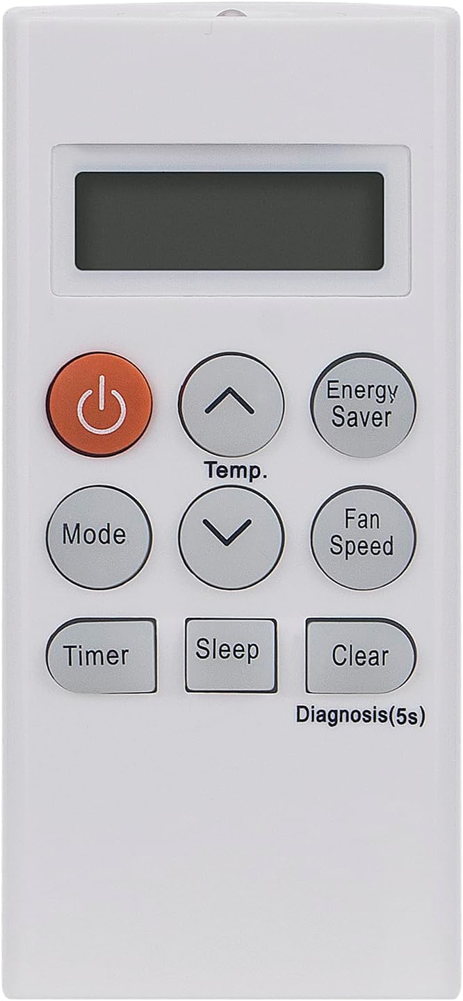 AKB73598009 Replace AC Remote Control Compatible with LG Window AC Unit Air Conditioner LW2217IVSM R-LW1517IVSM LW1019IVSM LP1419IVSM LP1022FVSM