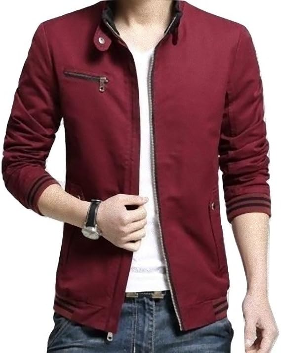 Men's Jacket, Outerwear, Top, Coat, Casual Jacket, Stylish, Blouson, Men's Fashion, Autumn, Winter, Spring