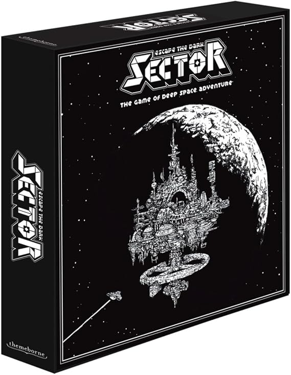 Escape The Dark Sector | Board Game | 1 - 4 Players | Ages 14+ | 45 Minutes Playing Time, Black