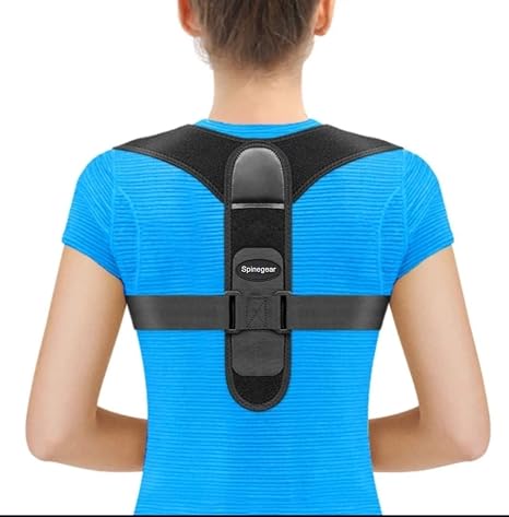 Posture Corrector back brace detachable straps holder, Adjustable Back Support, Shoulder slouching Upper Back Harness Posture Back Straightener Pain Relief for Men and Women (Fits S,M&L)