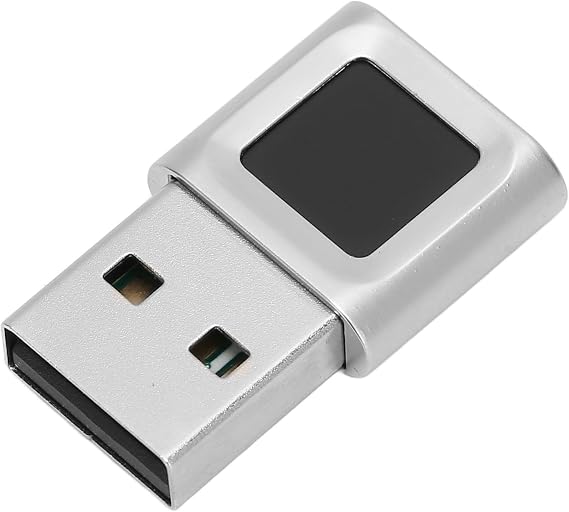 USB 指紋リーダー 360度 タッチ 高速マッチング 高感度 Hello 指紋リーダー ノートパソコン用