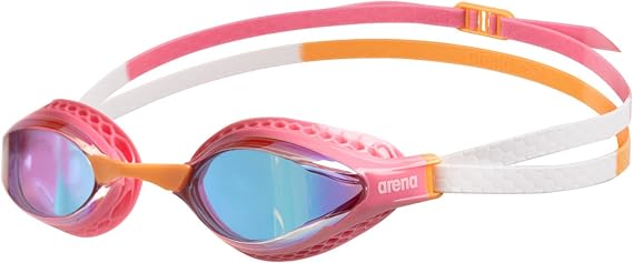 ARENA Unisex yetişkin hava hızı buğu önleyici yarış yüzücü gözlüğü erkekler ve kadınlar için hava mühürleri teknolojisi üstün konfor için