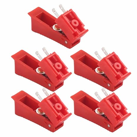 5Pcs Welding Torch Trigger Switch for MIG Welder High Sensitivity Replacement Fit Binzel 15AK 24KD 36KD MIG Welding Torch