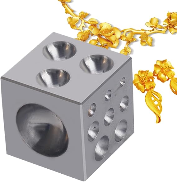 Dapping Block 17 Degrees 3.5-20mm Precision