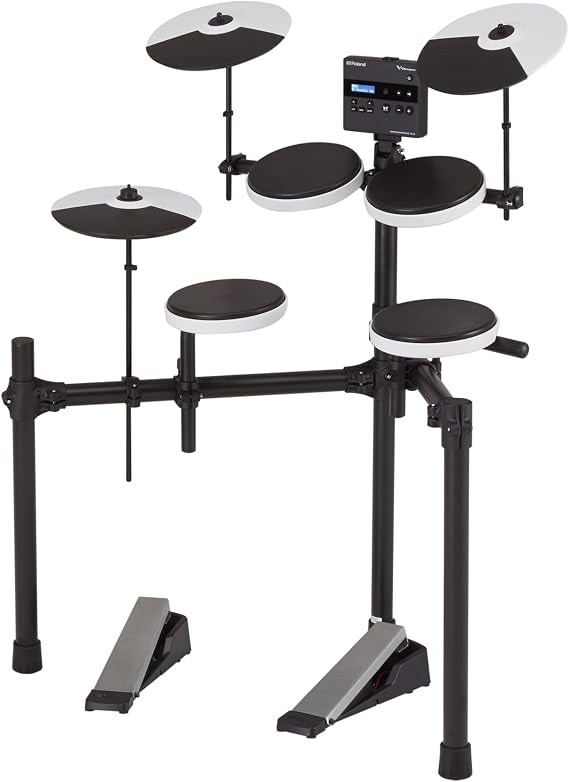 Roland TD-02K V-Drums, Entry-Level Compact Electronic Drum Kit with Expressive Playability