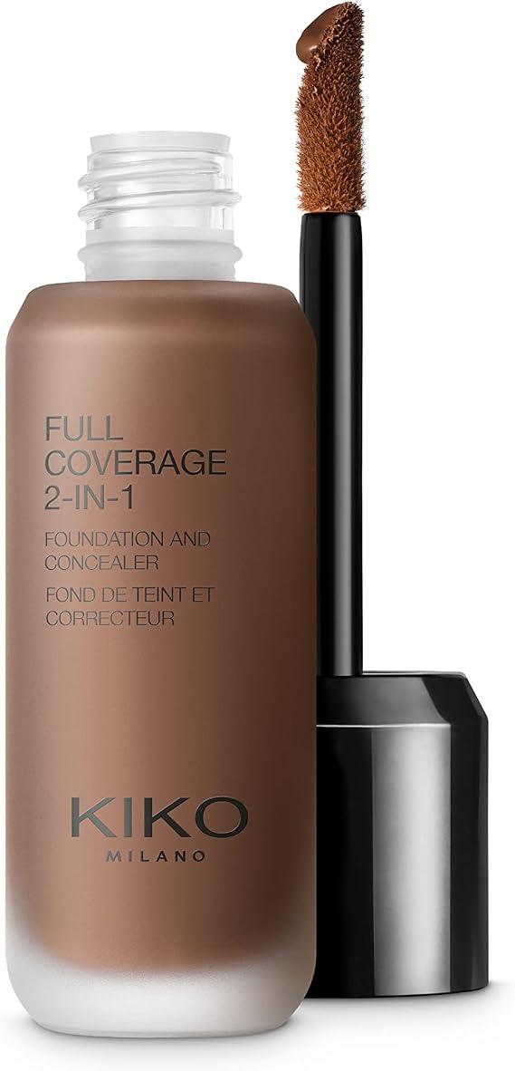 Kiko Milano Fondöten & Kapatıcı-Full Coverage 2-in-1 Foundation & Concealer-200 Neutral-Mat Saten Bitişli