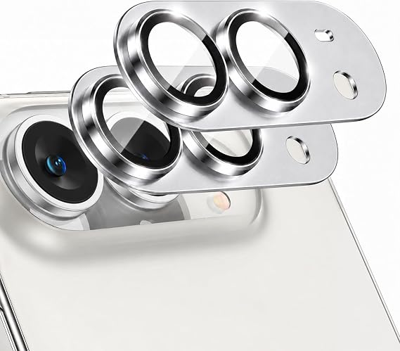 Guppy for iPhone用メタルマットカメラレンズプロテクター。