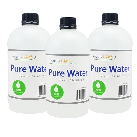 Distilled Water - 1107ml - 6 Pack - Ultra Pure Water