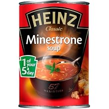 Heinz Classic Minestrone Soup 400g Heinz Classic Minestrone Soup 400 grams