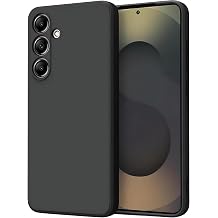 Ehr. Samsung Galaxy S25 Plus ile Uyumlu Lansman Kılıf, İçi Kadife Silikon, Kamera Çıkıntılı Koruyucu, Leke Tutmaz ve Darbe Emici Şık Kapak (Siyah, Samsung Galaxy S25 Plus)