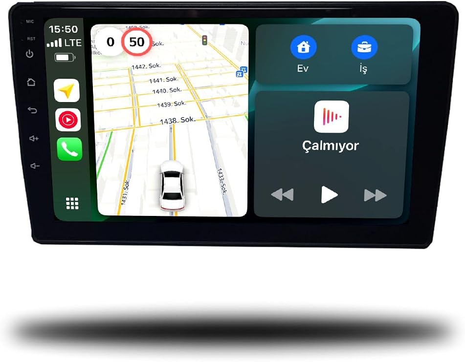 MarTechno Android Multimedya 6GB RAM 128GB Hafıza Chevrolet Captiva 2007-2011 ile uyumlu