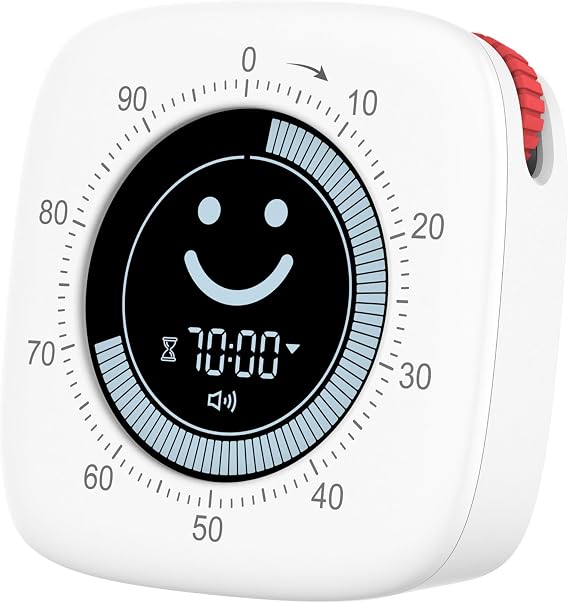 NPO NPT26XB Mutfak,Ders,Yemek için 99:59dk Dijital Alarm Kronometre,Pomodoro Öğrenci Motivasyon Saat
