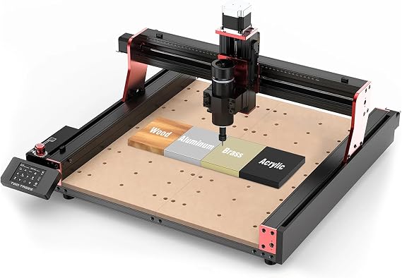 Twotrees TTC450 Pro 80W CNC Router 3-Axis 460x460x80mm for Engraving, Cutting MDF, Acrylic, Solid Wood, Nylon, PCB, Carbon Fiber