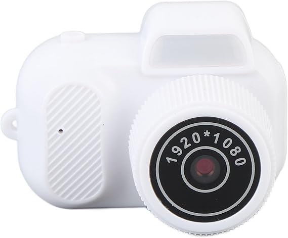 Digital Camera, 3760 X 2128 Resolution 1080P Video Camera with 0.96in Color Screen for Daily Life Travel Recording (White)
