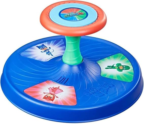 Playskool PJ Masks Sit 'n Spin Musical Classic Spinning Activity Toy for Toddlers Ages 18 Months and Up