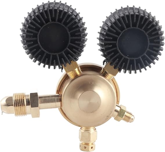 Nitrogen Regulator with Gauge, 1/4 7/16 Thread
