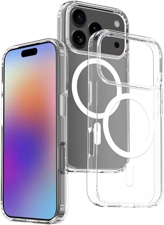 CONSTRAIN Apple iPhone 18 Pro ve iPhone 17 Pro İçin Kamera Korumalı Şeffaf Darbe Emici Köşeli MagSafe İle Uyumlu Telefon Kılıfı Arka Kapak - Şeffaf