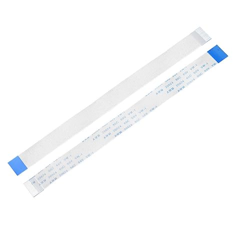 sourcing map Flexible Flat Cable, 22 Pins 0.5mm Pitch 150mm FPC FFC Flexible Ribbon Cable for LCD TV DVD Player Laptop 5Pcs (B Type)