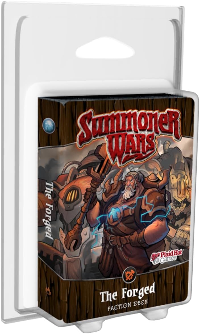 Plaid Hat Games | Summoner Wars: The Forged - Faction Deck | Card Game | Expansion | Ages 9 Years | 2 Players | English