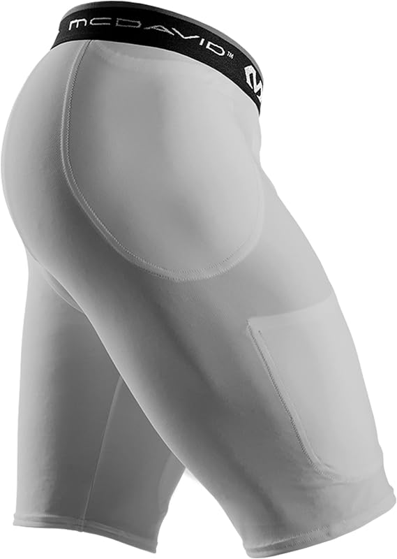 McDavid Football 5 Pocket Compression Short Girdle, Comfortable, Breathable
