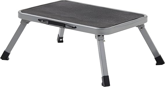 MasterWorks Folding Step Stool, Foldable Caravan Step Platform